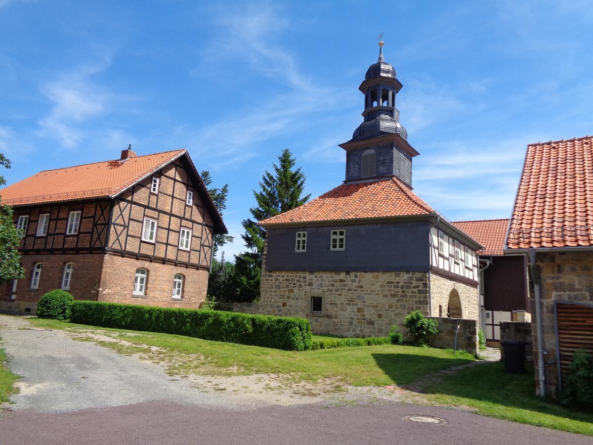 Hotel Gasthaus Weisser Moench Blankenburg  Exterior foto
